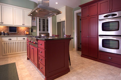 Transitional kitchen photo in Other