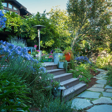 My Houzz: Colorful Garden Oasis in Marin County