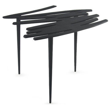 Graffiti Table, Black, Medium