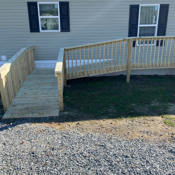 Front porch ramp