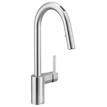 Moen 7565EVC Align Smart Faucet 1.5 GPM Single Hole Pull Down Kitchen Faucet