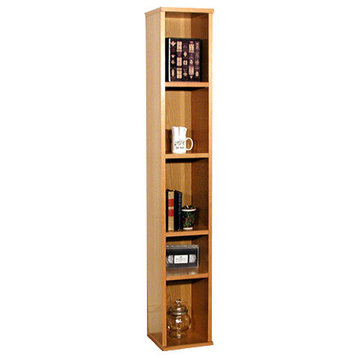 Tower Bookcase, Natural, 67 Lb