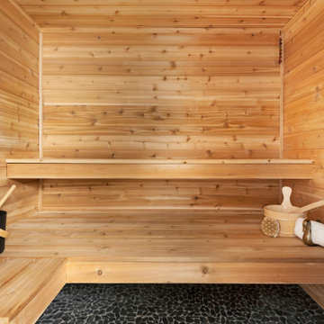 Finn Sisu Basement Finish | Lakeville, MN | White Birch Design