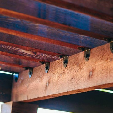 Custom Curved Pergola