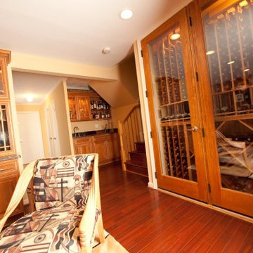 Custom-Built Wine Cellar Features Superior Craftsmanship