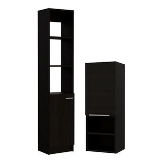 Costway 71'' Tall Tower Bathroom Storage Cabinet Organizer Display - See Details - Grey