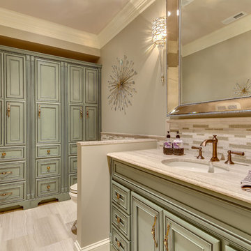 A Lower Level Retreat in Potomac, MD