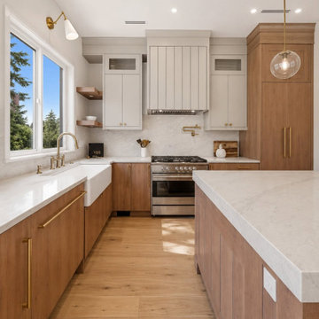 Bright Transitional Custom Home
