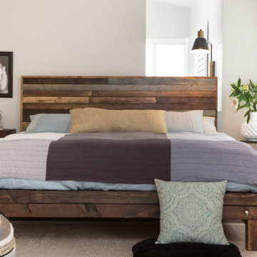 Cozy Rustic Master Suite