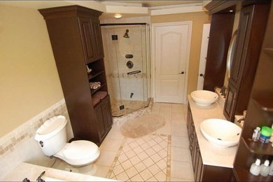Example of a trendy home design design in Montreal