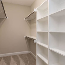 Patio Level Walk-in closet