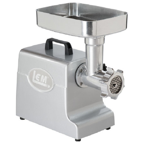 Lem Products 1158 Mighty Bite Meat Grinder, Brushed Nickel