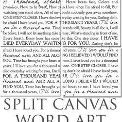 Canvas word art collection by Geezees - Products
