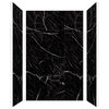 Transolid Titan Shower Wall Kit, Black Caruso (Honed), 60-in X 48-in X 96-in