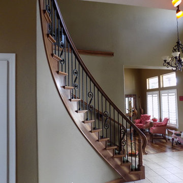 Walnut Stair Case