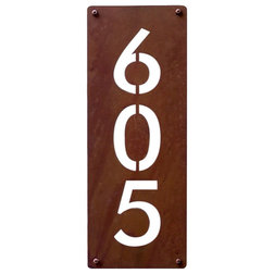 Contemporary House Numbers by Mod Mettle