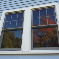 Double Hung Windows with top sash grilles - Products