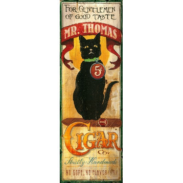 Red Horse Mr. Thomas Sign - 14 x 40
