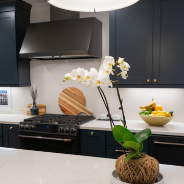 GLENWOOD blue and white kitchen