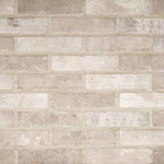 Wallandtile - Capella Ivory Brick, Sample - Influenced from Old World terracotta, the Capella line offers a truly unique updated look with colors and hues resembling old world pavers. Imagine a modern day villa with rich patinas and a modern flair. This robust line offers large format "Cotton Tiles