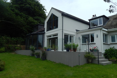 Medium sized modern home in Devon.