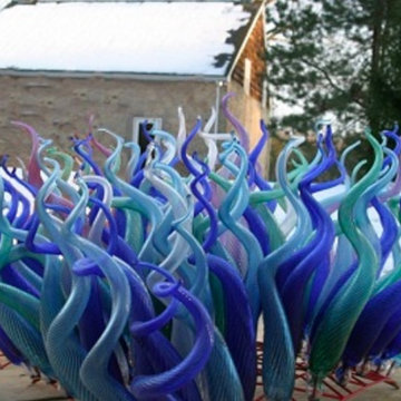 "Glass Grass" - Great Garden Sculptures