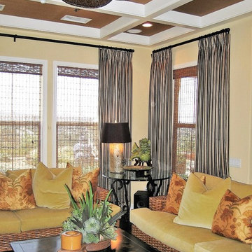 Living Room, Ralph Lauren - Transitional Resort
