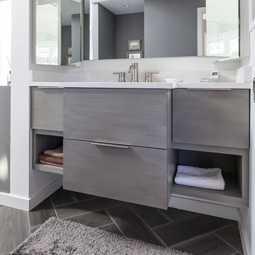 Modern Master Suite Cabinetry