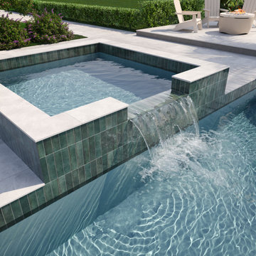 Porcelain Pool Tile Designs