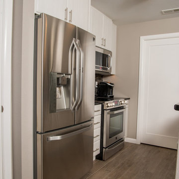 White & Gray Tones Kitchen