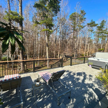 Elevated Paver Patio – Summerville, SC