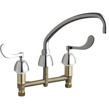 Chicago Faucets 201-AE35-317ABCP Concealed Hot and Cold Sink Faucet