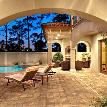 Sater Design Collection's 6797 "Casoria" Home Plan