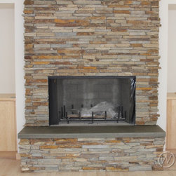 Fireplaces | CustomCreteWerks - Fireplace Accessories