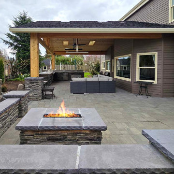 Rathbone Complete Outdoor Living Space Remodel Project - Portland Oregon 2023