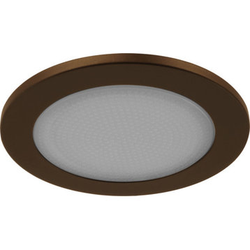 NICOR 19509OB 4 inch Oil-Rubbed Bronze Shower Trim with Glass Albalite Lens