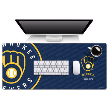 Milwaukee Brewers Logo Series Desk Pad