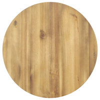 Mignon Outdoor 2 Seater Acacia Wood Chat Set, Light Brown/Beige/Natural Finish