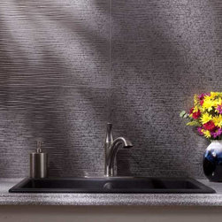 Ripple in Galvanized Steel - Home Decor