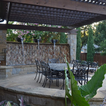 Colleyville Cascading Water Paradise