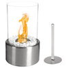 Bio Ethanol Tabletop Fire Pit Indoor or Outdoor Smokeless Portable Fireplace