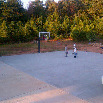 Eric W's Pro Dunk Platinum Basketball System on a 45x40 in Charlotte, NC