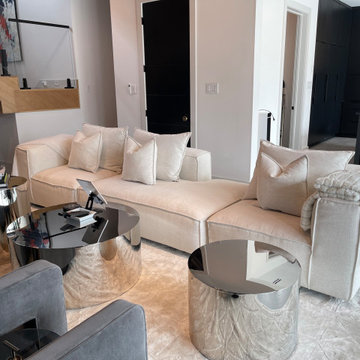 Modern Luxe Living Room – Houston