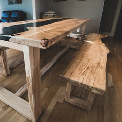 Dining Table & Bench Set - Dining Sets