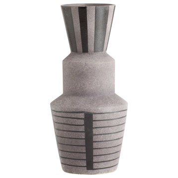 Erebus Vase, Grey, Large