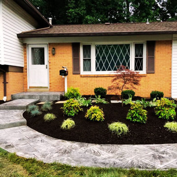 Entry Way and Landscaping