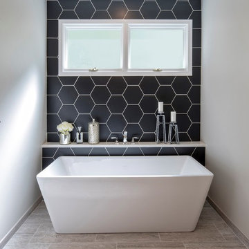 White Lake Master Bathroom