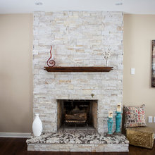 Fireplace and surround ideas.