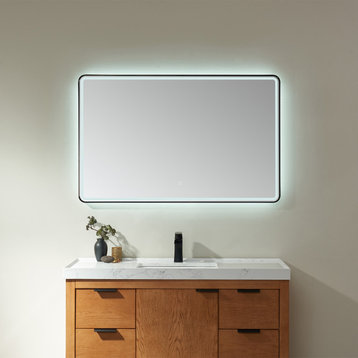 48'' Rectangle LED Lighted Accent Bathroom/Vanity Wall Mirror