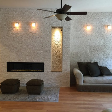 Living room remodel Conroe, TX
